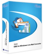 Stellar DBX to Windows Live Mail Converter