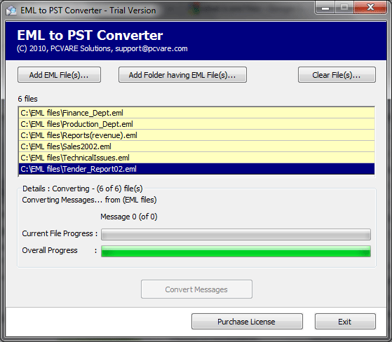 Import Windows Mail to PST