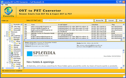 OST to Outlook Database Converter