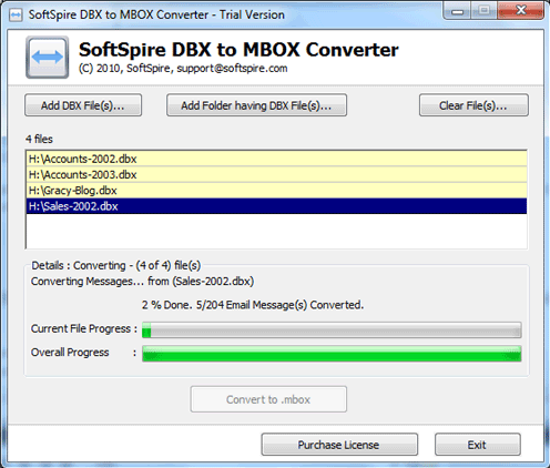 Outlook Express to MBOX Converter