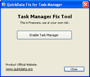 FREE Task Manager FIX Tool