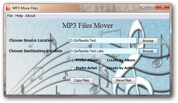 MP3 Move Files