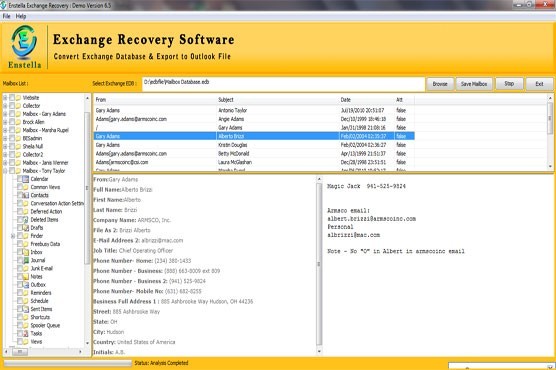 2010 Exchange Email Recovery