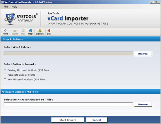 Batch Import vCard to Outlook Contacts