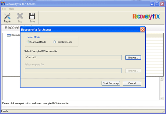 Access Database File Recovery