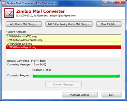 Zimbra Emails to Outlook