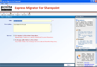 Exchange to SharePoint Migration