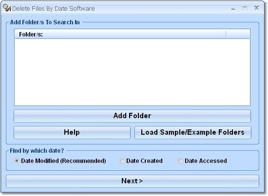 Delete Files By Date Software