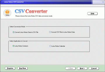 LN-CSV Converter
