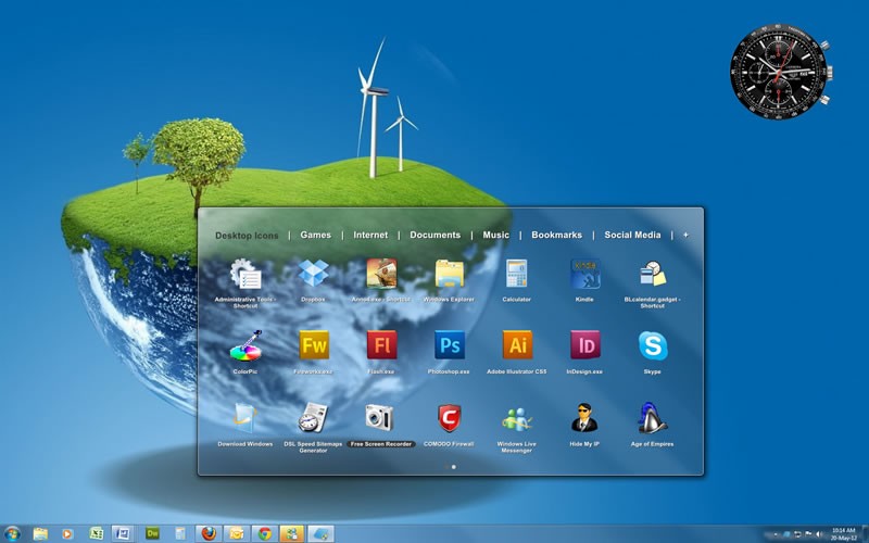 ViPad -Windows Desktop App Launcher