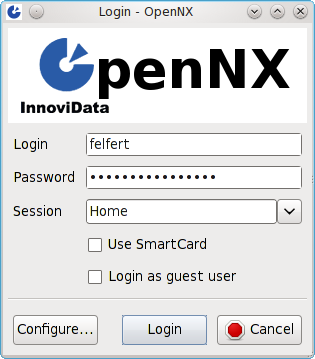 OpenNX Client for Mac OS X 0.16.0.725 Beta