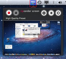 Ripcorder Screen for Mac OS X