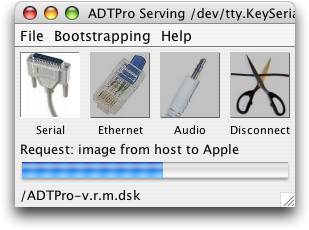 ADTPro - Apple Disk Transfer ProDOS for Linux