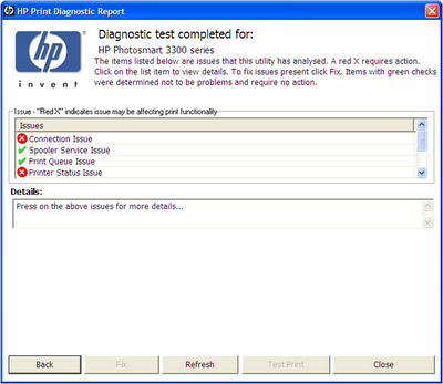 HP Print Diagnostic Utility