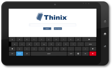 Thinix TouchKeyboard