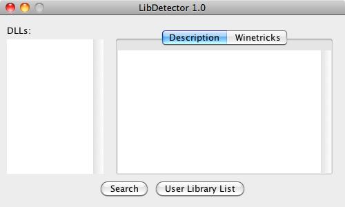 LibDetector for Mac OS X
