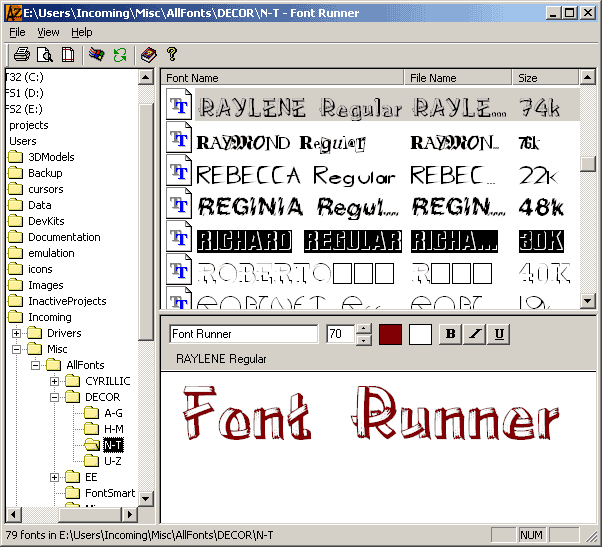 Font Runner x64
