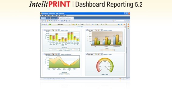 IntelliPRINT Dashboard Reporting