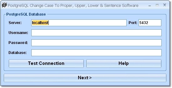 PostgreSQL Change Case To Proper, Upper, Lower & Sentence Software