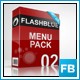 FlashBlue Menu Pack 02