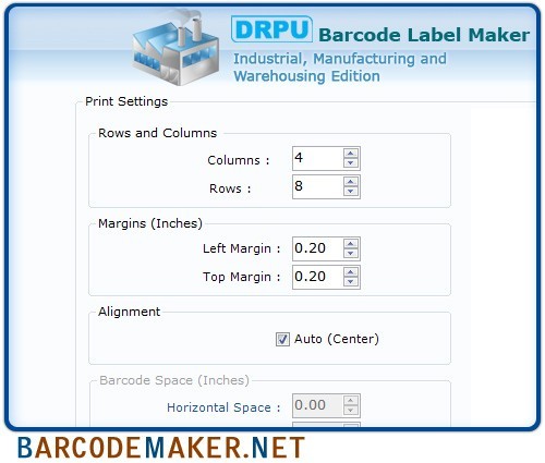 Production Barcode Software