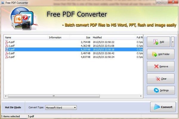 Wind4soft Free PDF Converter
