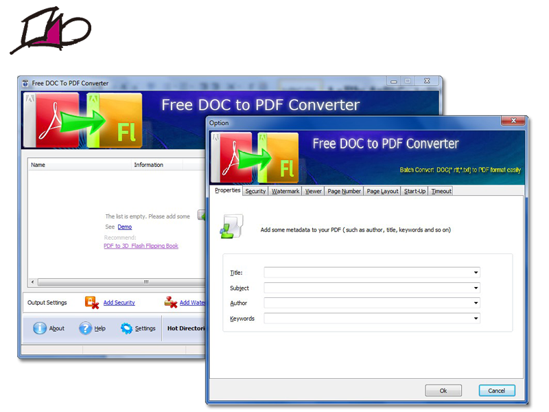 JeanMSoft Free DOC to PDF Converter
