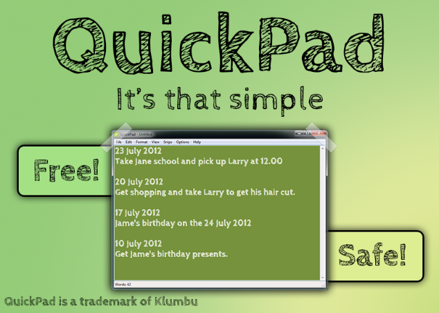 QuickPad 3.0.0.0 B7483
