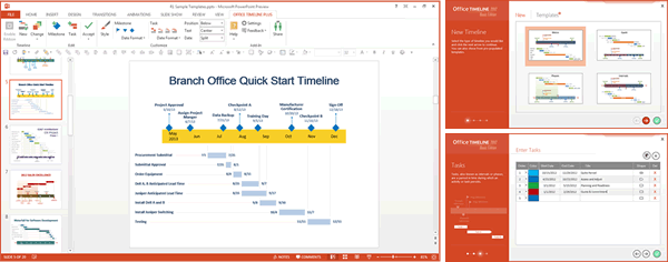 Office Timeline 2012