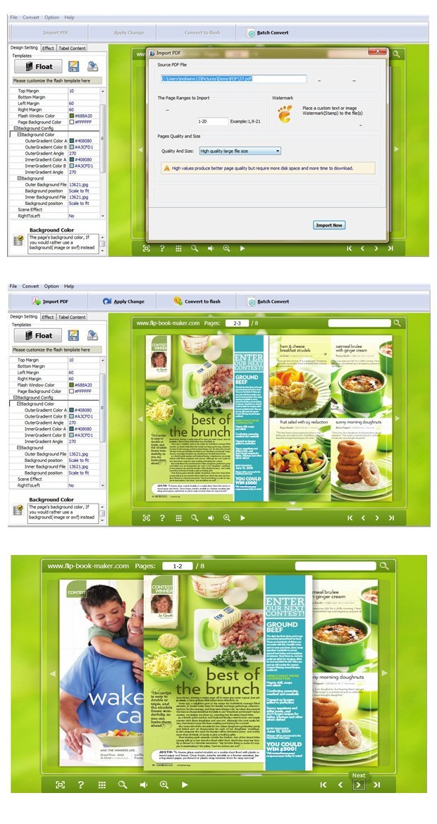 FlipBookMaker PDF to FlashBook (Freeware)