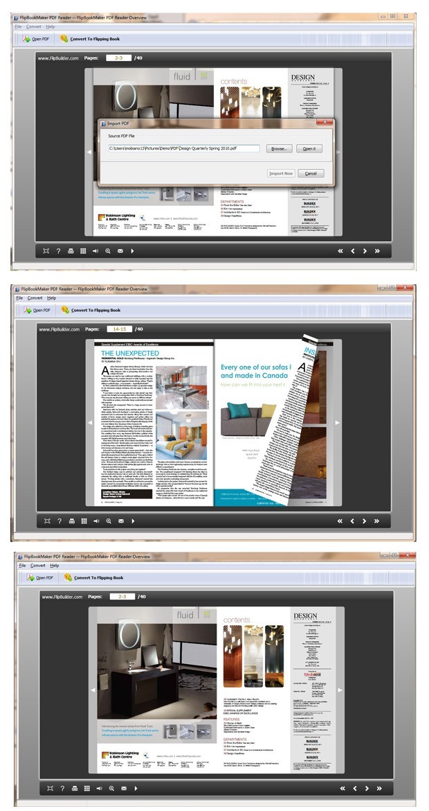 FlipBookMaker PDF Reader(freeware)