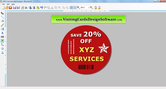 Visiting Card Designing Software