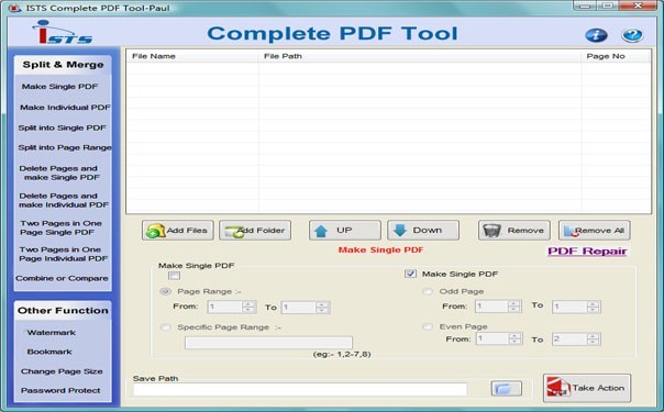 PDF Documents Splitter