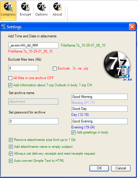 7-zip Outlook