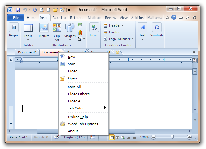 Office Tab for Word
