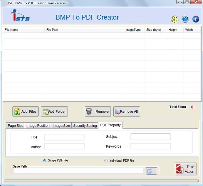 BMP File to PDF