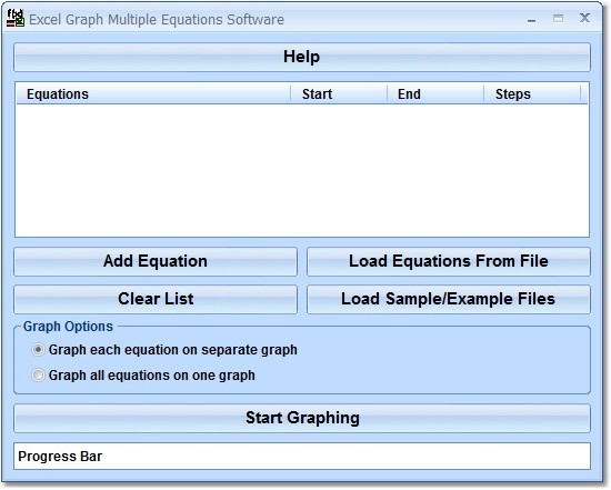 Excel Graph Multiple Equations Software