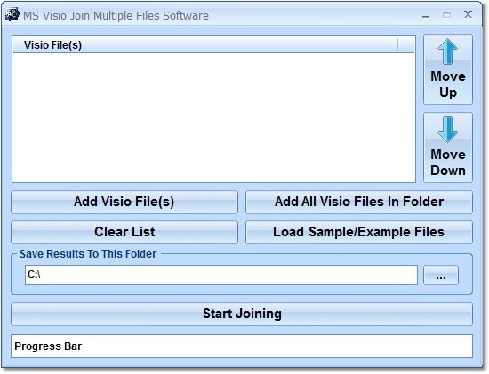 MS Visio Join Multiple Files Software