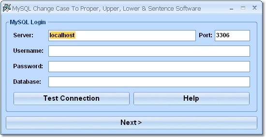 MySQL Change Case To Proper, Upper, Lower & Sentence Software