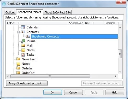 Shoeboxed Connector for Outlook 5.0.0.6R4