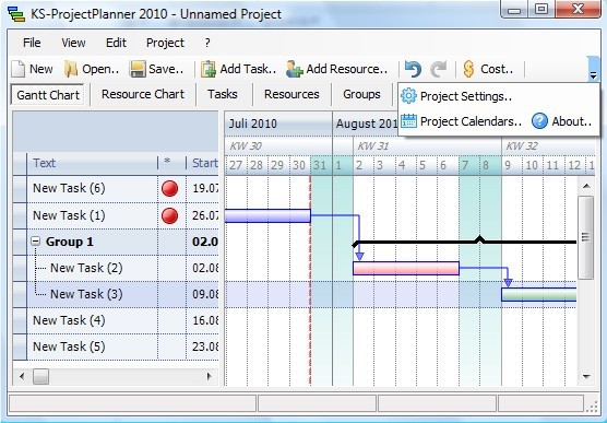 KS Project Planner for Windows