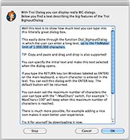Troi Dialog Plug-in for Mac OS X