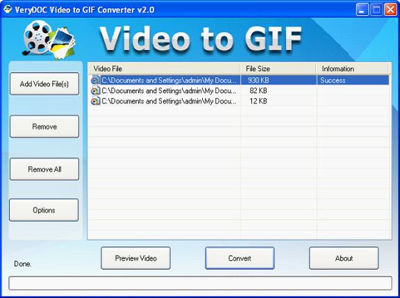 FLV to Animated GIF Converter