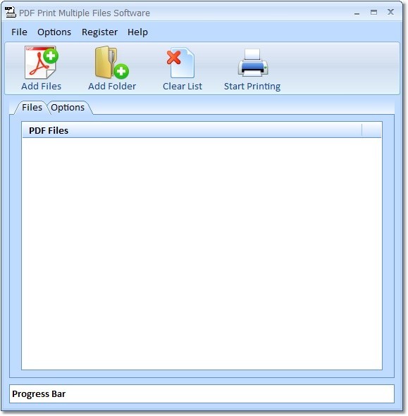 PDF Print Multiple Files Software