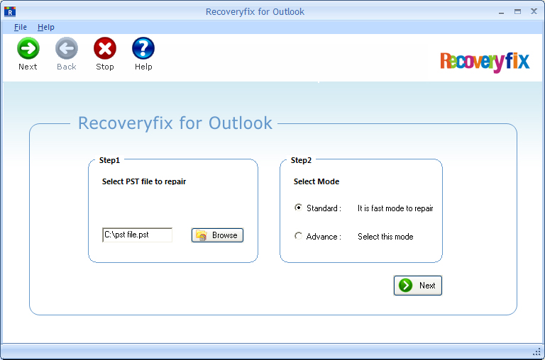 Email Recovery Utility