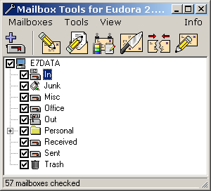 Mailbox Tools for Eudora