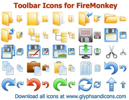 Toolbar Icons for FireMonkey