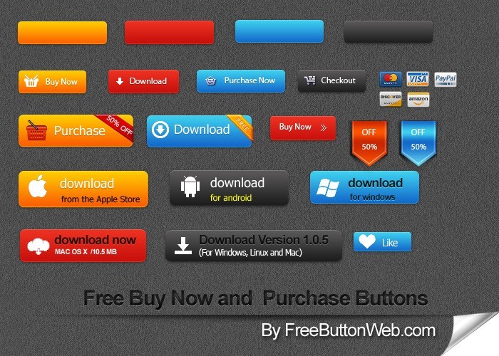 Free Buy Now and Purchase Buttons