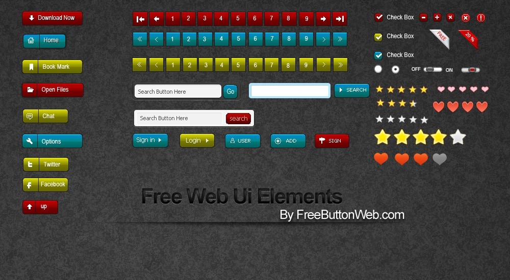 Free Web Ui Elements