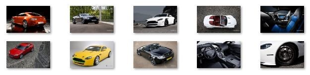 Aston Martin V8 Vantage Windows 7 Theme